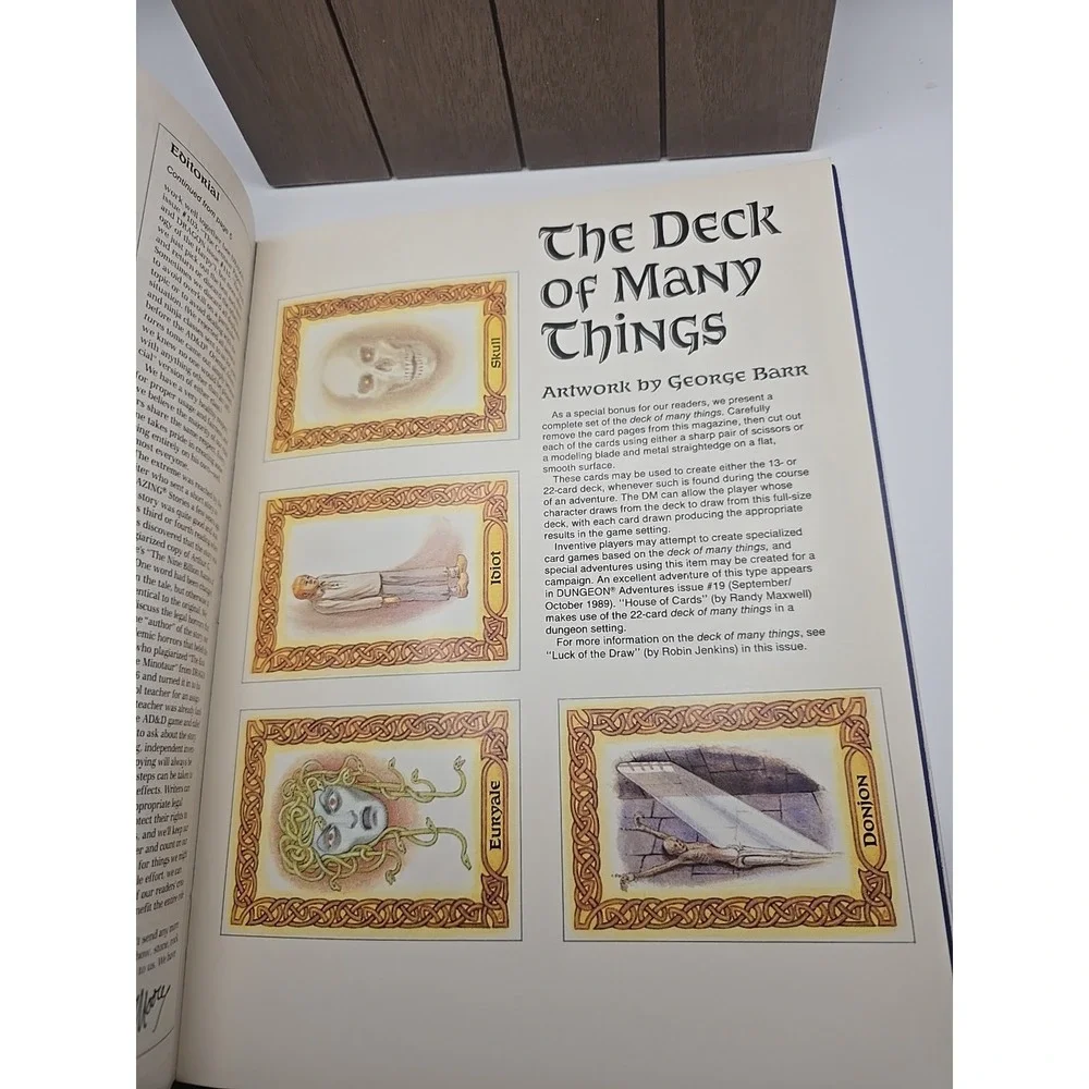 Vintage Dragon‎ Magazine #148 Dungeons & Dragons w/Deck of Many Things Fine